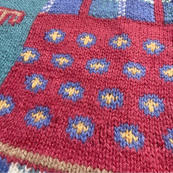 Vintage 80s/90s SKYR Sportwear Wool Sweater Vest - Picture 4 of 8